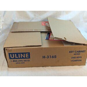 Uline Key  Cabinet   Keyed lock,‎ 240 keys H-3165
